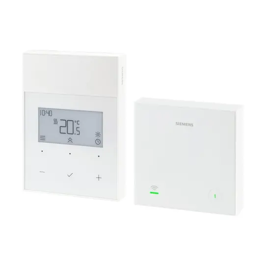 Siemens RDL101RF.ST - Kablosuz programlanabilir oda termostatı – ısıtma