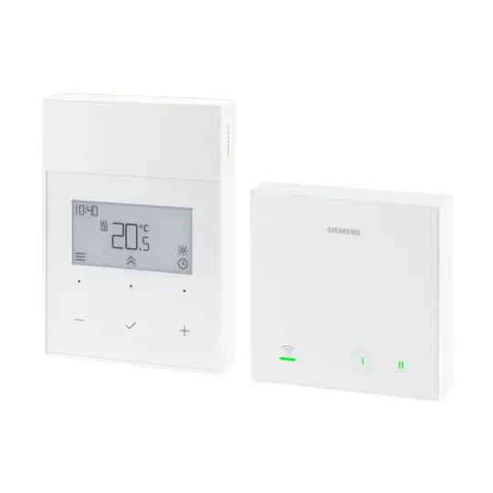 Siemens RDL211RF.ST - Kablosuz programlanabilir oda termostatı – ısıtma ve soğutma