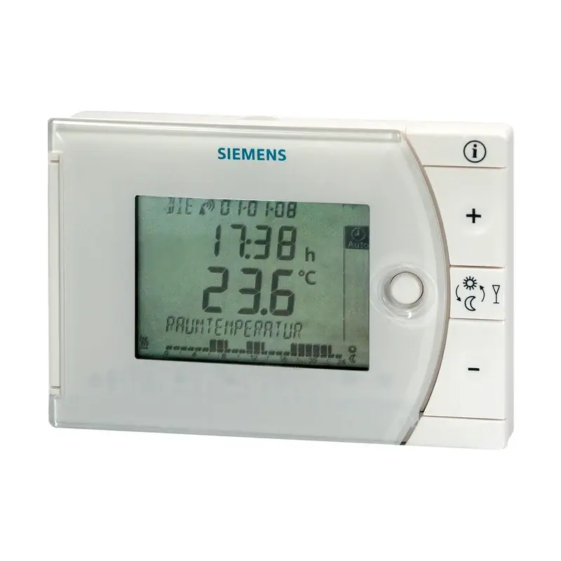 Siemens REV34-XA - 3 konumlu kontrol ve 7 günlük zaman anahtarlı oda termostatı - 1