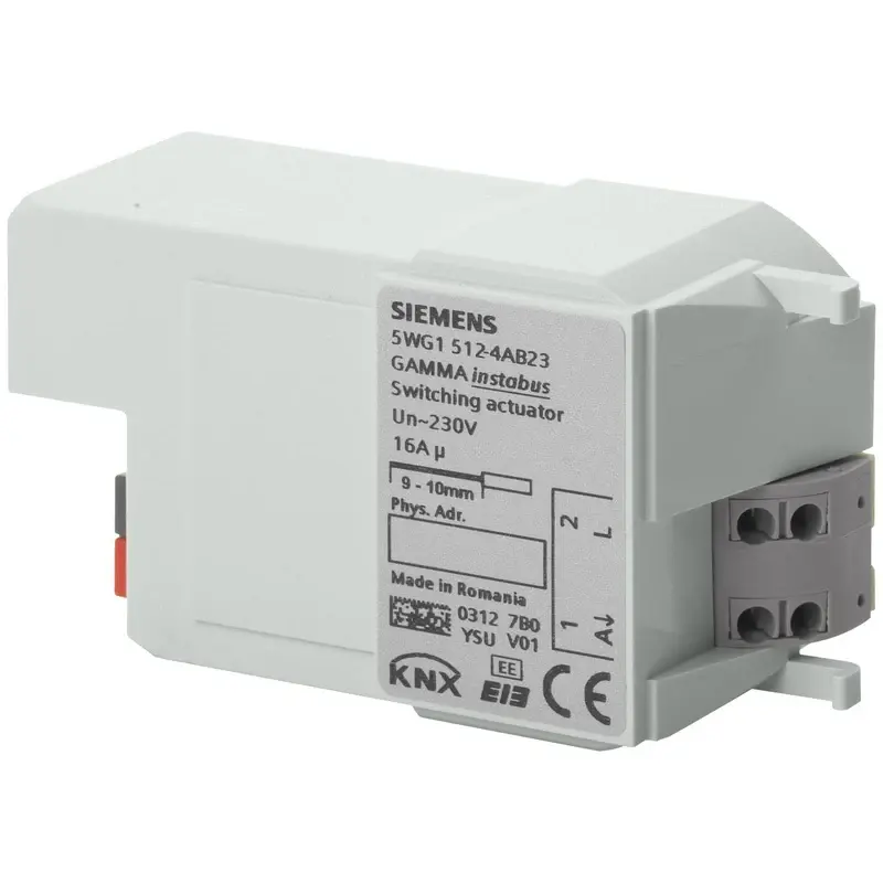 Siemens RL 512/23 - KNX Anahtarlama motoru 1 x AC 230 V, 16 AX, C yük - 1