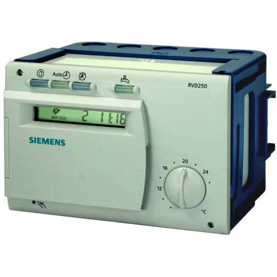 Siemens RVD250-A - Kontrolörü‚ 28 programmed plant types