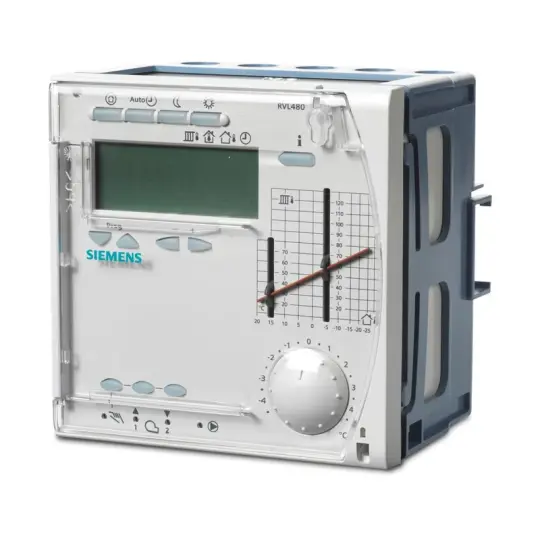 Siemens RVL480 - 1 ısıtma devresi veya kazan sıcaklık kontrolü için ısıtma kontrolörü