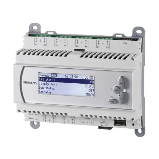 Siemens RWG1.M12 - Climatix POL042.25/STD Konnektör seti; POL42X.XX için; vidalarla