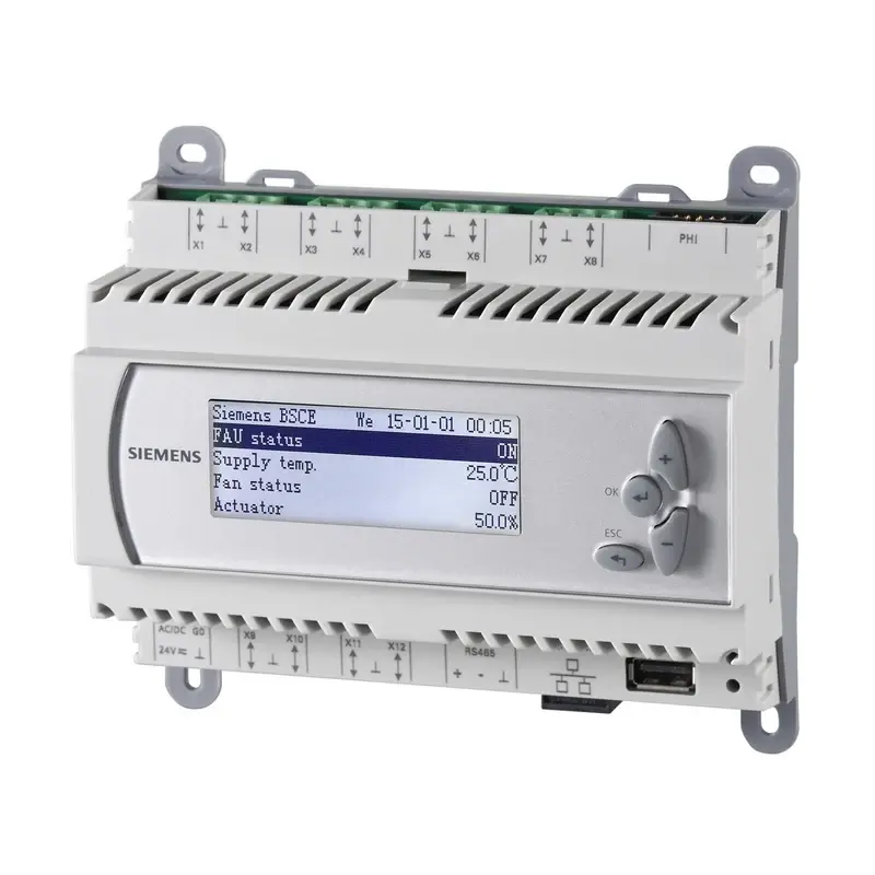 Siemens RWG1.M12 - Climatix POL042.25/STD Konnektör seti; POL42X.XX için; vidalarla - 1
