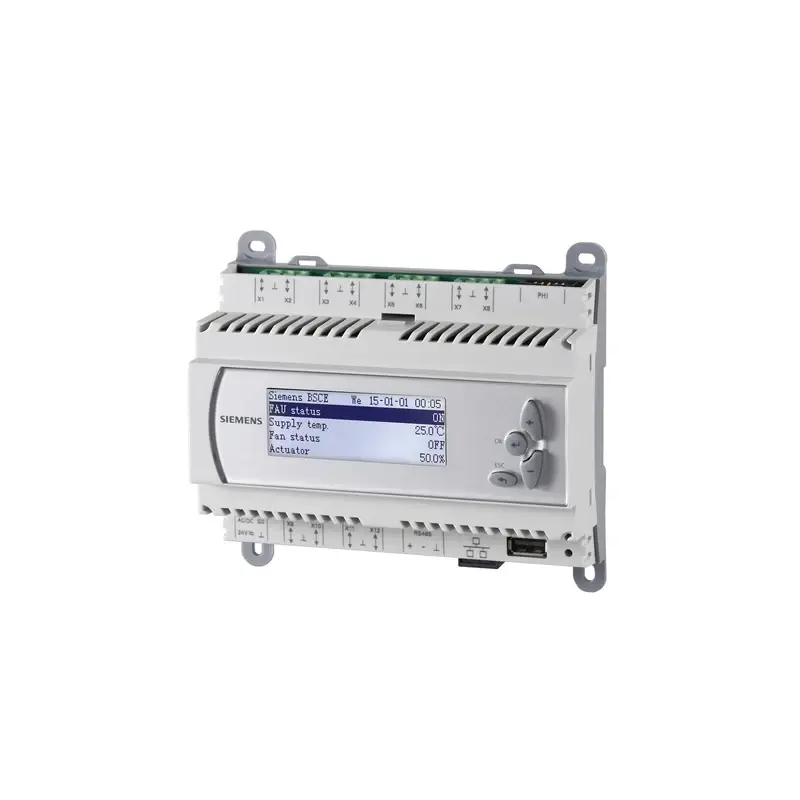 Siemens RWG1.M12D - Evrensel Bina Kontrolörü (12 I/O, Ekranlı) - 1