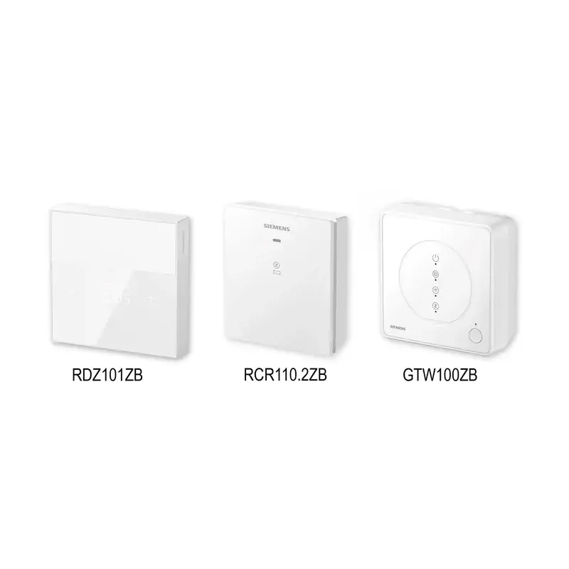 Siemens SCH-PACK2 - Siemens Connected Home için PACK 2 (GTW100ZB + RDZ101ZB + RCR110.2ZB) - 1