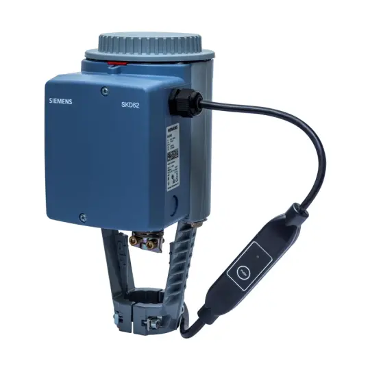 Siemens SKD62/MO - 20 mm stroklu vanalar için 1000 N elektrohidrolik vana/damper motorları