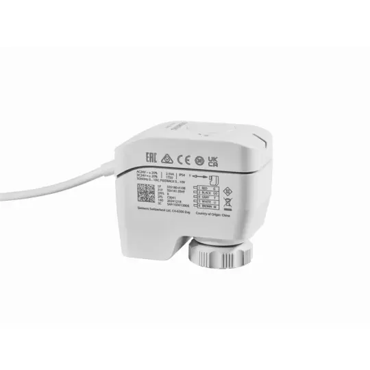 Siemens SSA161.05HF/80 - 1,2...6,5 mm stroklu vanalar için 100 N elektromotor vana/damper motorları