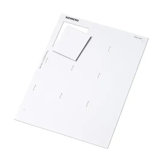 Siemens TXA1.LA4 - I/O Etiket Kağıdı A4 (9 / Form)