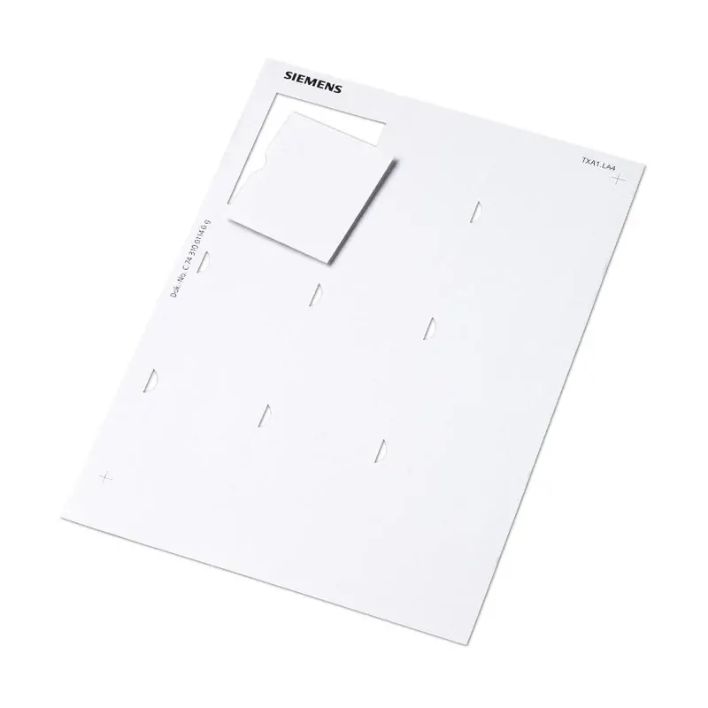 Siemens TXA1.LA4 - I/O Etiket Kağıdı A4 (9 / Form) - 1