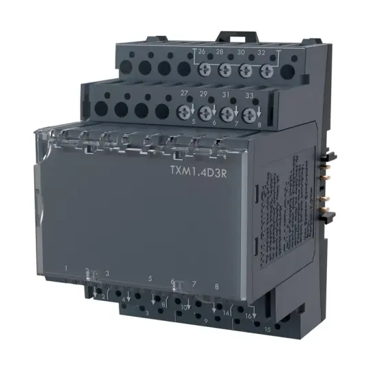 Siemens TXM1.4D3R - 4 Dijital Giriş ve 3 Röle Çıkış Modülü