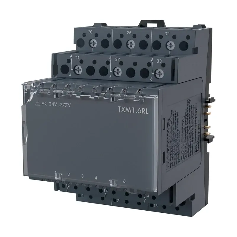 Siemens TXM1.6RL - 6 I/O röle modülü iki durumlu - 1