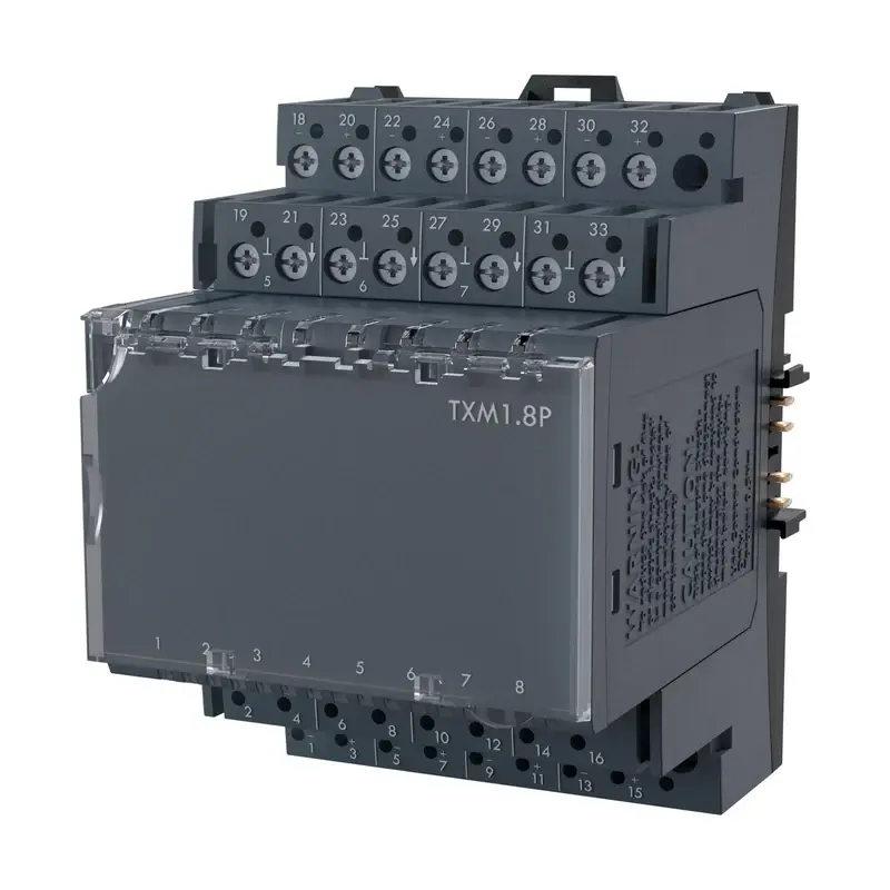 Siemens TXM1.8P - 8 Direnç ölçüm giriş modülü - 1