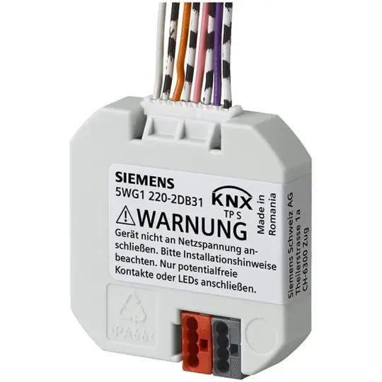 Siemens UP 220D31 - KNX Buton arayüzü 4 x potansiyelsiz kontak