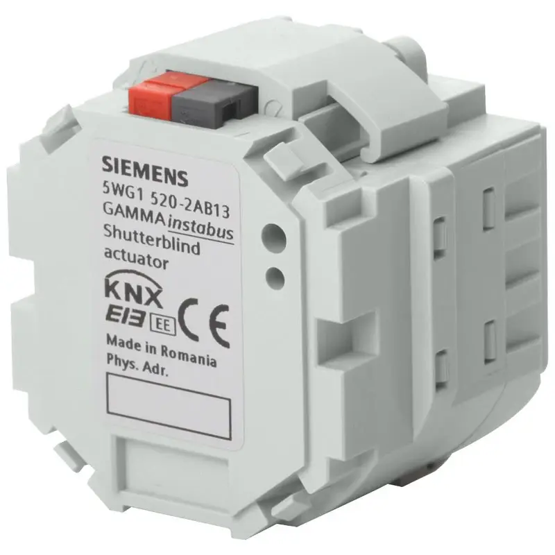Siemens UP 520/13 - KNX Panjur Perde motoru YUKARI, 1 x AC 230 V, 6 A - 1