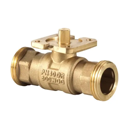 Siemens VAG60.15-9 - 2 yollu açma/kapama küresel vana, PN40, DN15, kvs 10