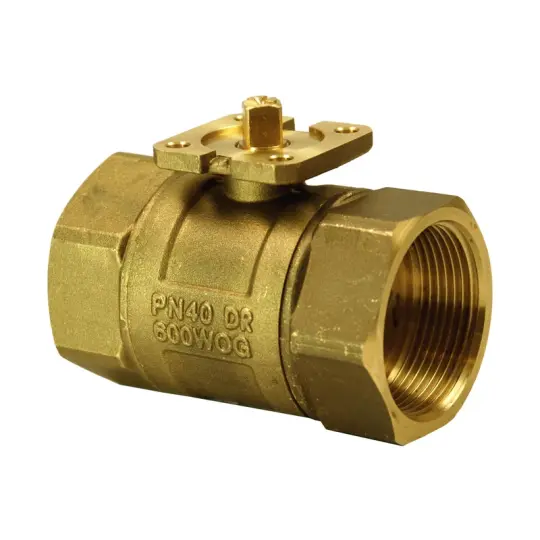 Siemens VAI61.40-25 - 2 yollu küresel vana, içten dişli, PN40, DN40, kvs 25