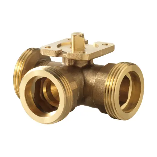Siemens VBG60.25-13T - 3 yollu değiştirme küresel vanası
