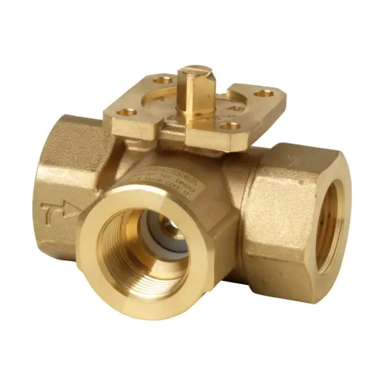 Siemens VBI60.20-16T - Küresel geçiş vanası, 3 yollu, PN40, DN20, kvs 16
