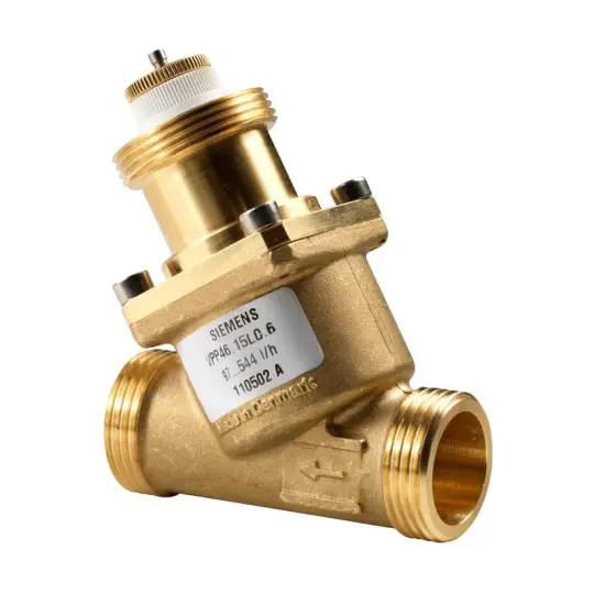Siemens VPP46.15L0.6 - Kombi vanalar, dıştan dişli, PN25, DN15, 100…575 l/h
