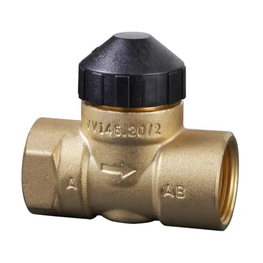 Siemens VVI46.25/2 - 2 yollu zon vanası, içten dişli, PN16, DN25, kvs 5