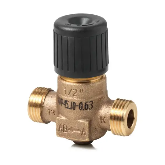 Siemens VVP45.10-0.63 - 2 yollu sit valfi, dış dişli, PN16, DN10, kvs 0,63