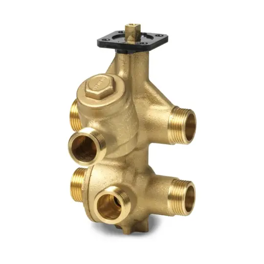 Siemens VWPG51.15L0.9 - 6 portlu PICV, PN 25, dıştan dişli