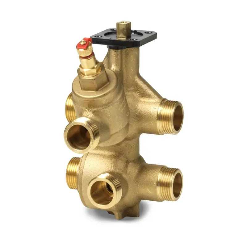 Siemens VWPG51.20F4.3Q - 6 portlu PICV, PN 25, dıştan dişli - 1
