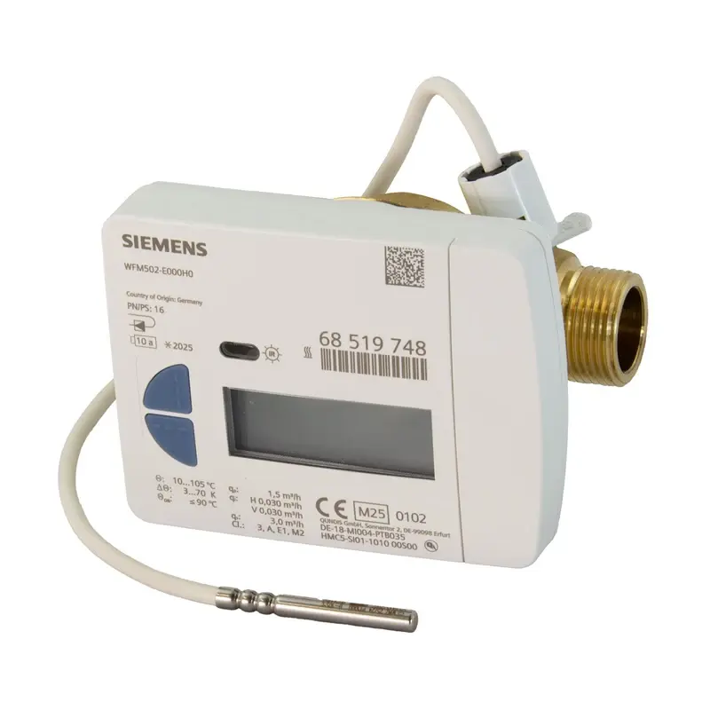Siemens WFM501-E000H0 - Mekanik Isı Sayacı (Qp 0,6 m³/h, 110mm) - 1