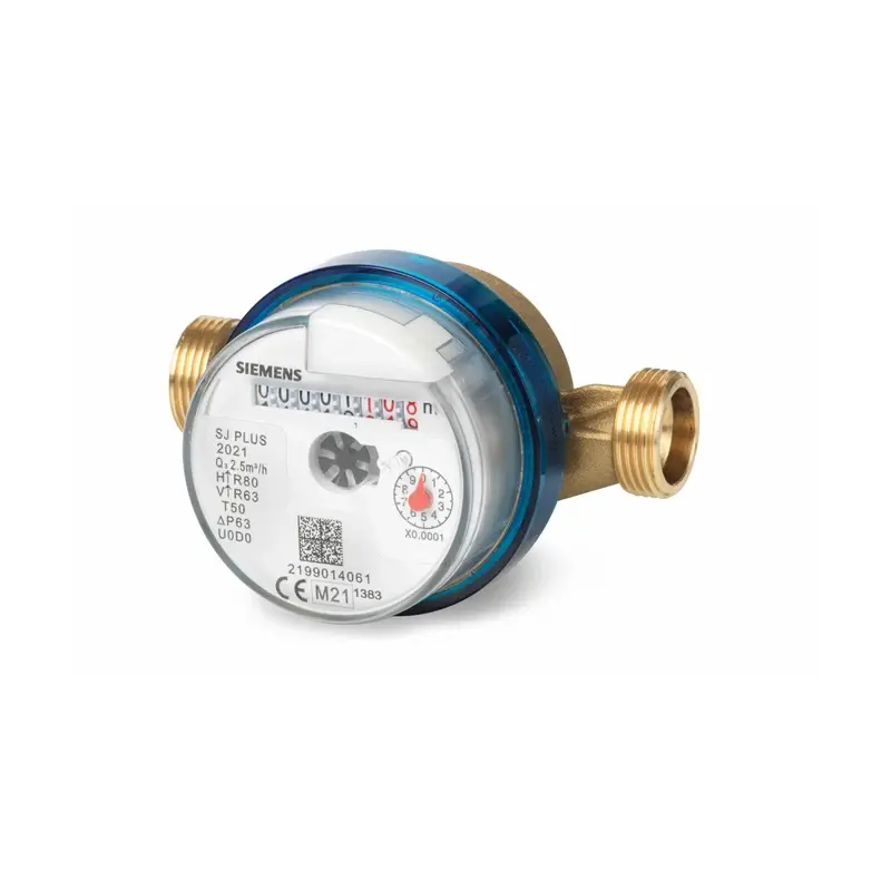 Siemens WFW240.D080 - Modül yuvalı mekanik tek hüzmeli sıcak su sayacı - 1