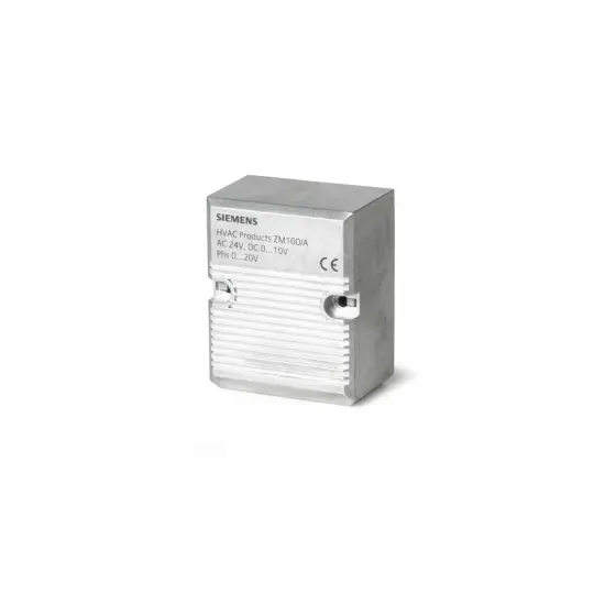 Siemens ZM100/A - Vanalar ve Vana Motorları